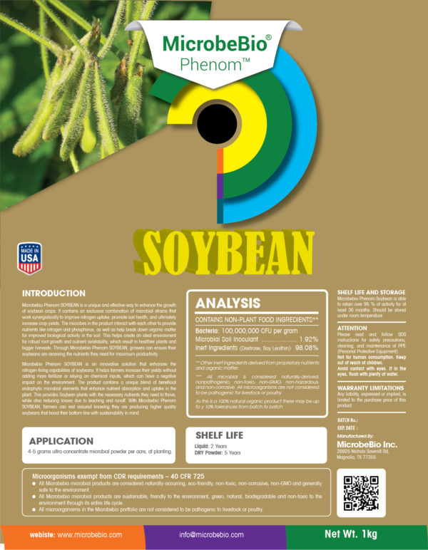 MICROBEBIO® Phenom Soybean™